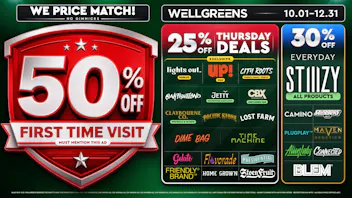 Wellgreens - City Heights / Normal Heights - Marijuana Weed Dispensary Every Thursday Until 12/31