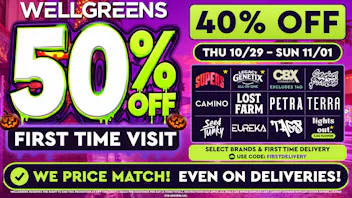 Wellgreens - Encinitas - Marijuana Weed Dispensary 50% OFF First Visit + 40% OFF Top Brands!