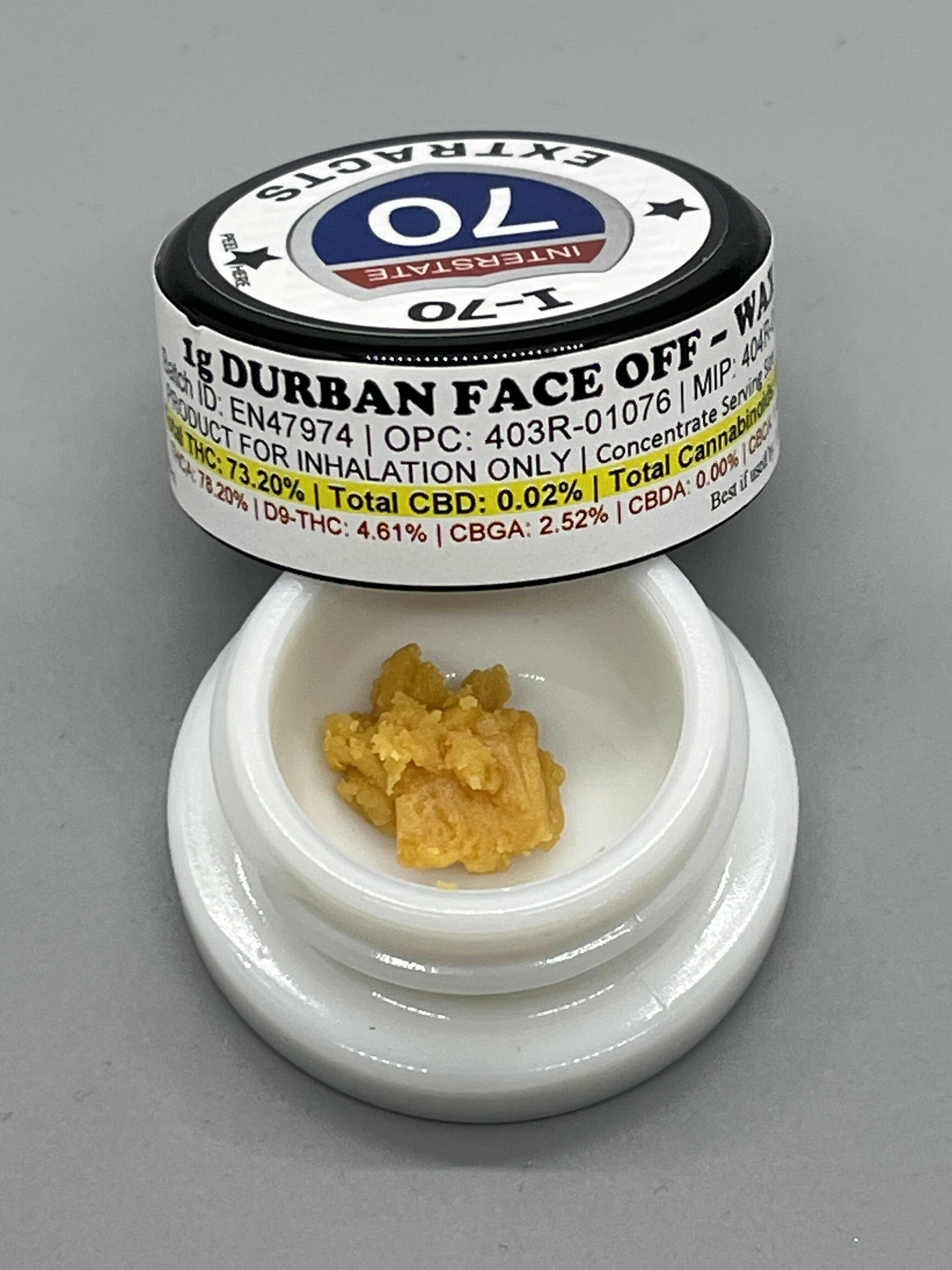 Denver Dabs 1g Wax | Durban Face Off