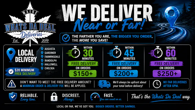 What’s Da Deal What’s Da Deal Long Distance Delivery!