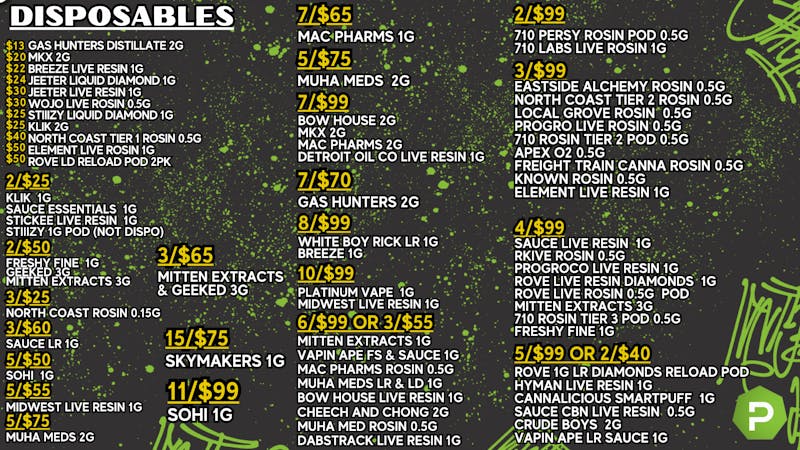 PUFF New Buffalo - RECREATION 21+ -NOW OPEN! LOWEST DISPOSABLE DEALS!!!