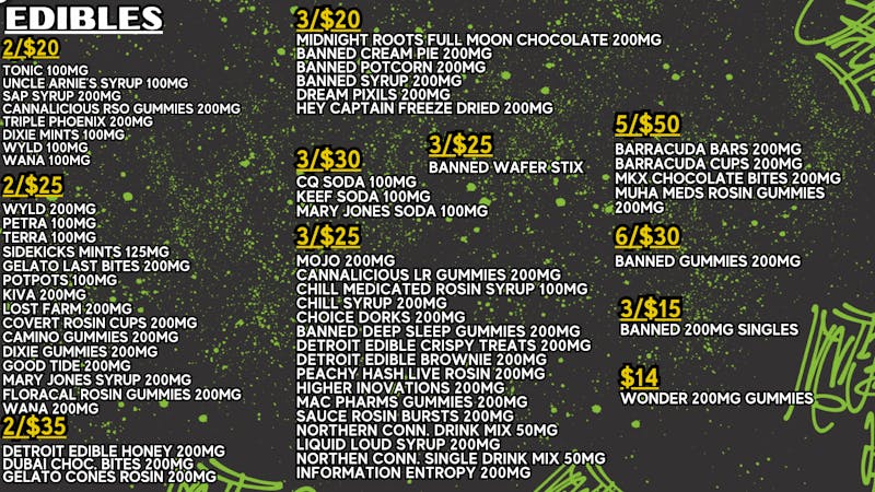 PUFF New Buffalo - RECREATION 21+ -NOW OPEN! EDIBLE DEALS!! MORE THAN YOUR AVERAGE GUMMY