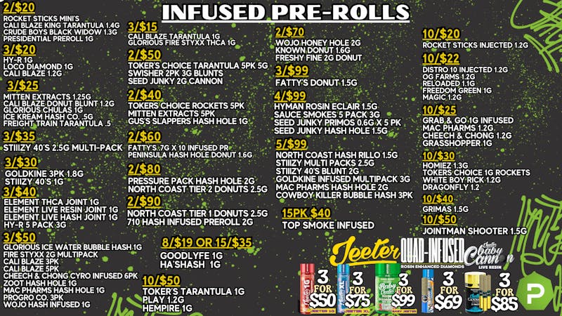 PUFF New Buffalo - RECREATION 21+ -NOW OPEN! 🔥INFUSED PREROLL DEALS!!!!!🔥
