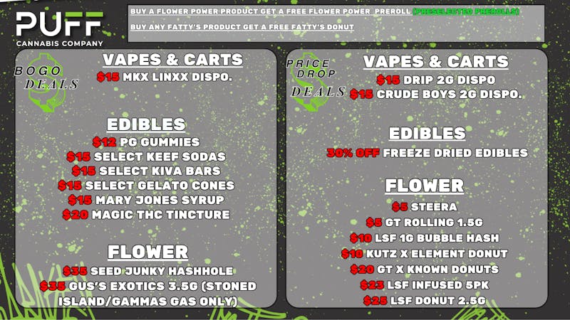 PUFF Madison Heights - Recreational 21+ ⚡⚡FLASH SALE⚡⚡⚡