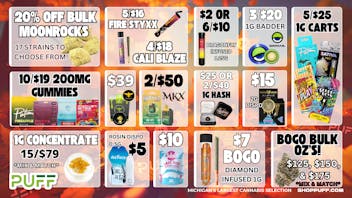 PUFF Bay City - RECREATIONAL 21+ 🍂🔥FALL INTO SAVINGS AT PUFF🔥🍂
