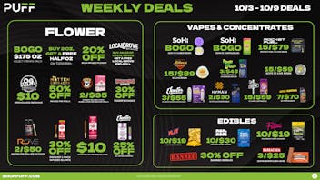 PUFF Madison Heights - Recreational 21+ 🧡👻WEEKLY DEALS👻🧡