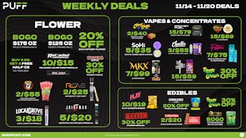 PUFF Bay City - RECREATIONAL 21+ 🍂🍂 FALL INTO OUR SAVINGS🍂🍂