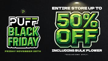 PUFF Traverse City - RECREATIONAL 21+ BLACK FRIDAY DEALS!!!!