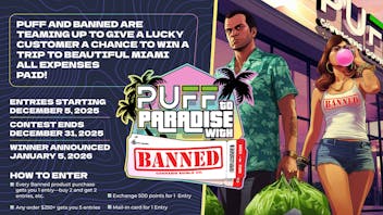 PUFF New Buffalo - RECREATION 21+ -NOW OPEN! PUFF to Paradise with Banned Miami Sweepstakes
