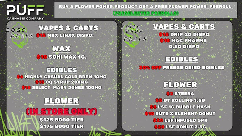 PUFF Madison Heights - Recreational 21+ ⚡⚡FLASH SALE⚡⚡⚡