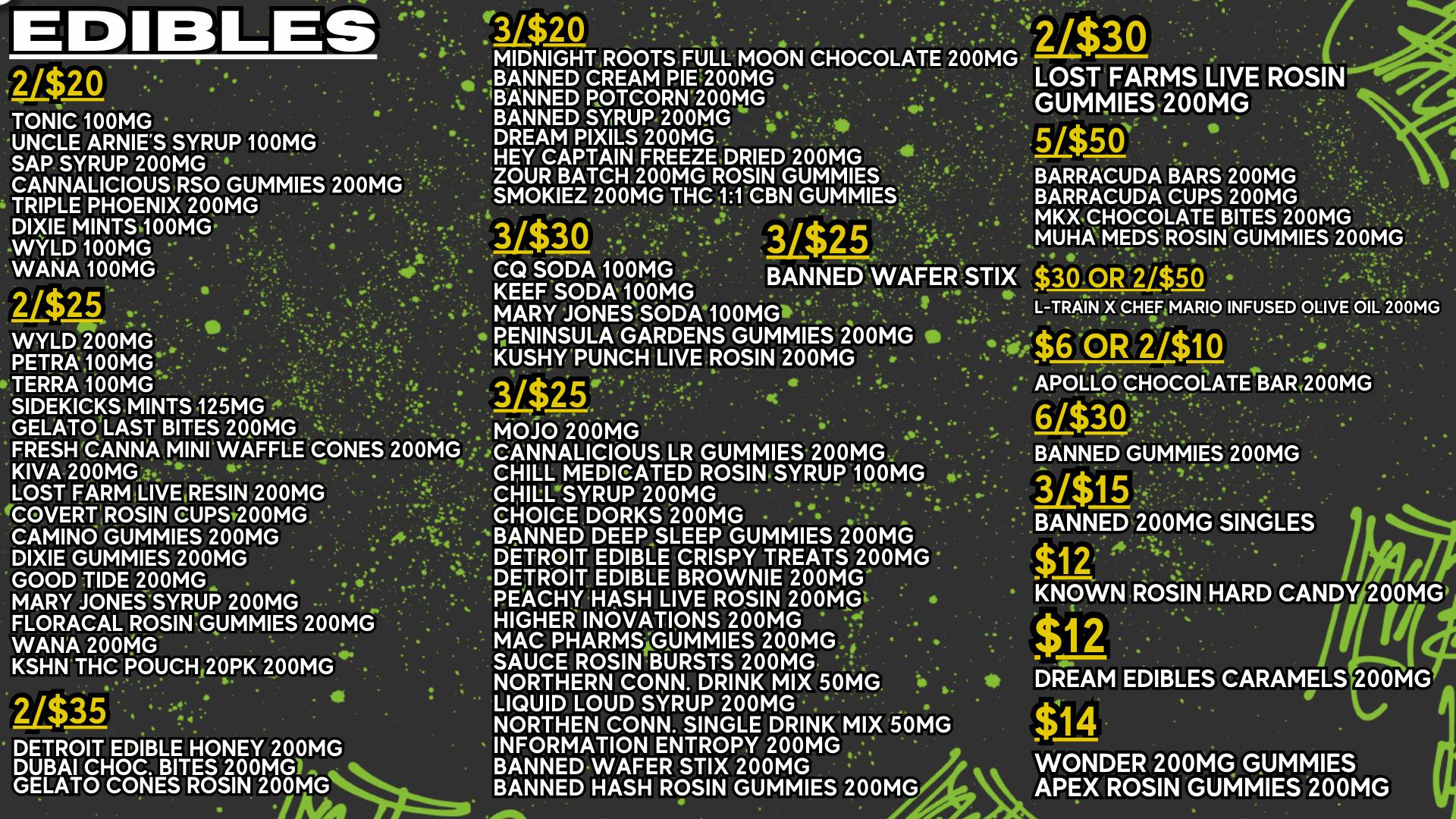 PUFF New Buffalo - RECREATION 21+ -NOW OPEN! EDIBLE DEALS!! MORE THAN JUST GUMMIES