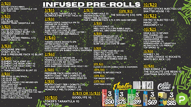 PUFF New Buffalo - RECREATION 21+ -NOW OPEN! 🔥INFUSED PREROLL DEALS!!!!!🔥