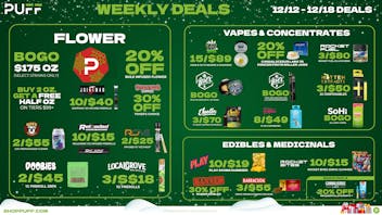 PUFF Center Line - OPEN NOW 🎄🎅🏻🎁❄️🛷☃️HO HO HOLIDAY SAVINGS☃️🛷❄️🎁🎅🏻🎄