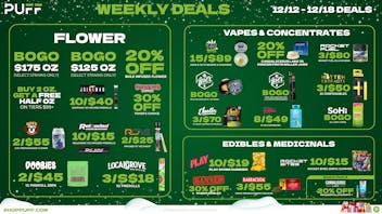 PUFF Monroe - RECREATIONAL 21+ NOW OPEN! Weekly Deals!!!