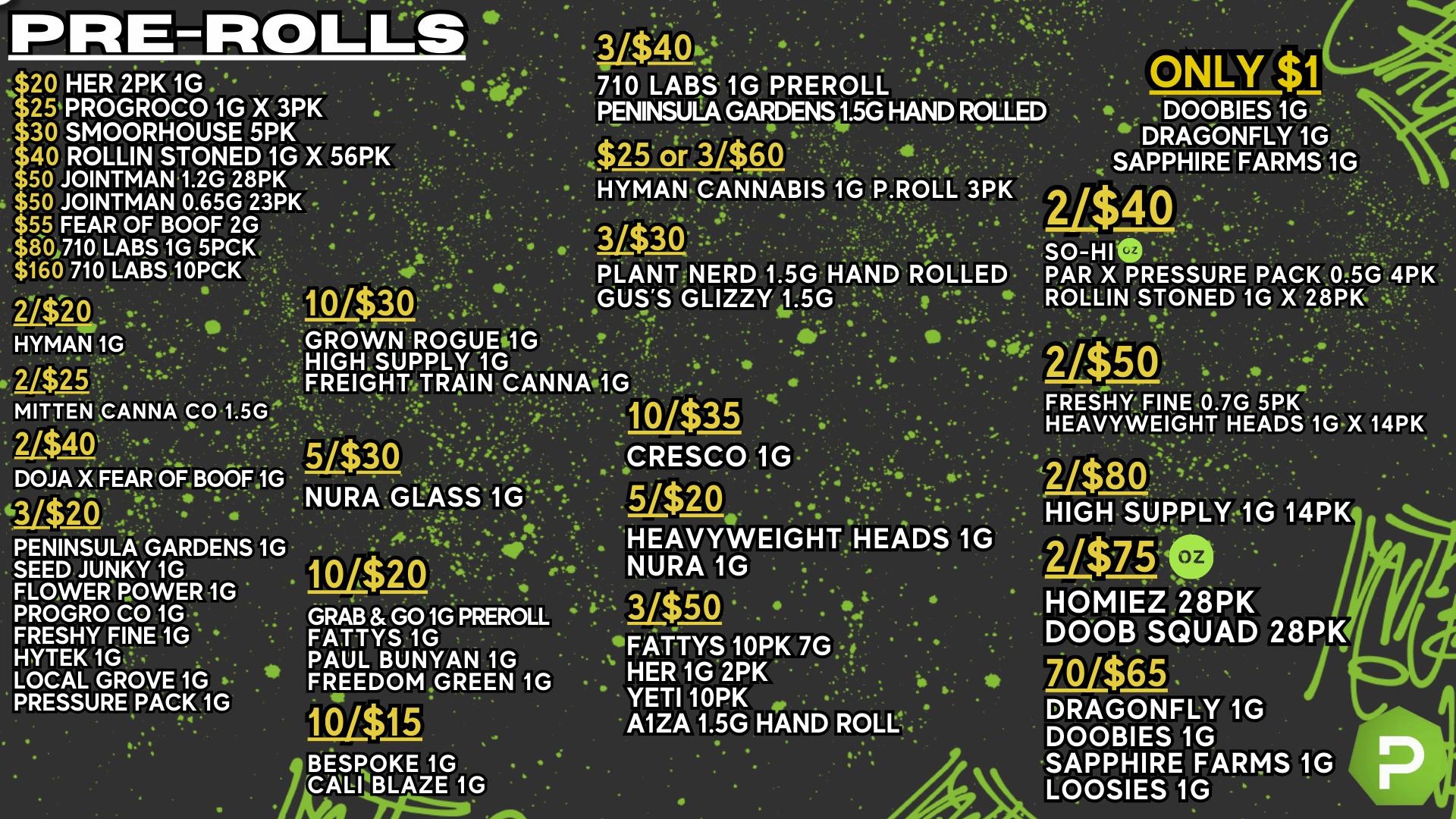 PUFF New Buffalo - RECREATION 21+ -NOW OPEN! BEST PREROLL DEALS AROUND💨