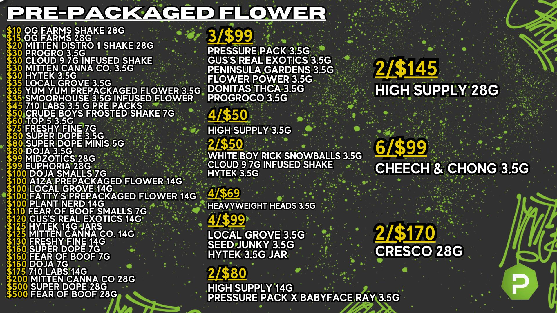 PUFF New Buffalo - RECREATION 21+ -NOW OPEN! !PREPACK DEALS!