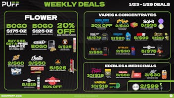 PUFF Kalamazoo - RECREATIONAL 21+ 💨😮‍💨😶‍🌫️PUFF KALAMAZOO 1/23-1/29😶‍🌫️😮‍💨💨