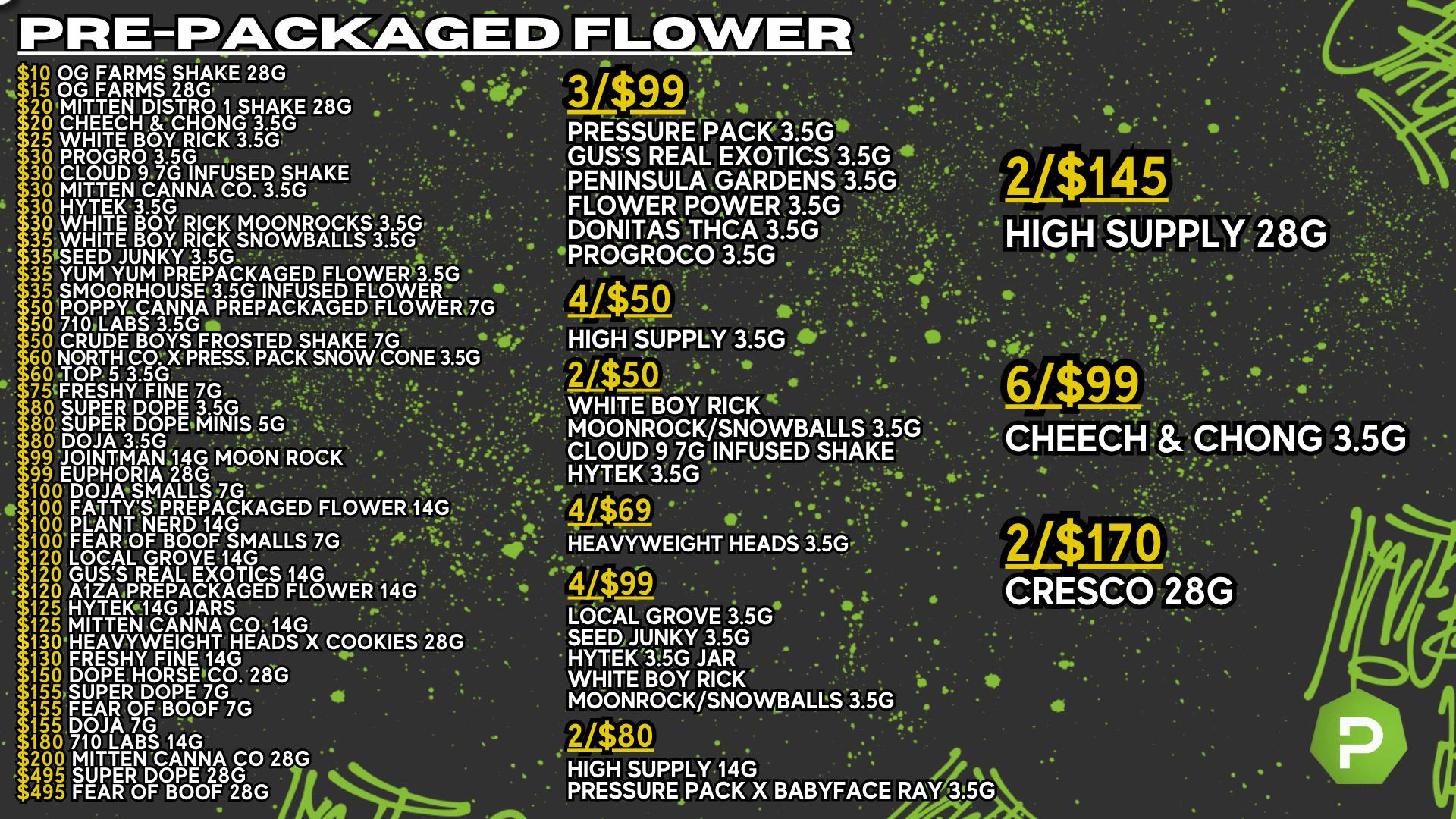 PUFF New Buffalo - RECREATION 21+ -NOW OPEN! !PREPACK DEALS!