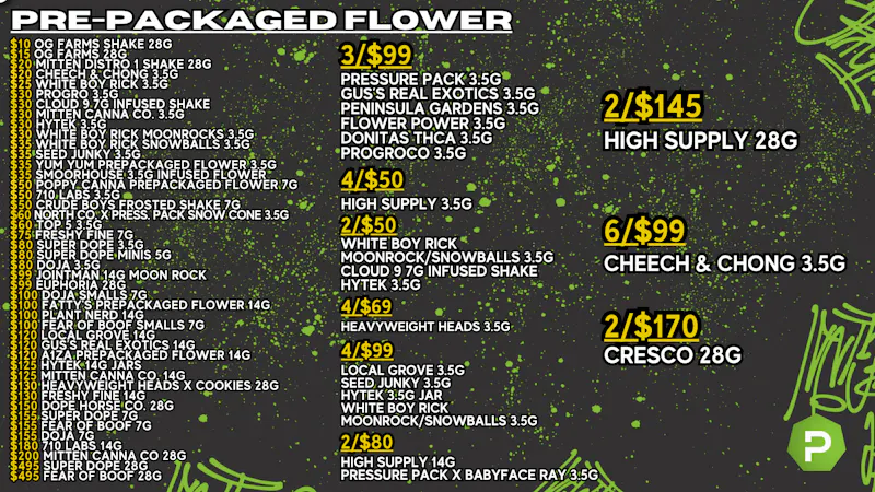 PUFF New Buffalo - RECREATION 21+ -NOW OPEN! !PREPACK DEALS!