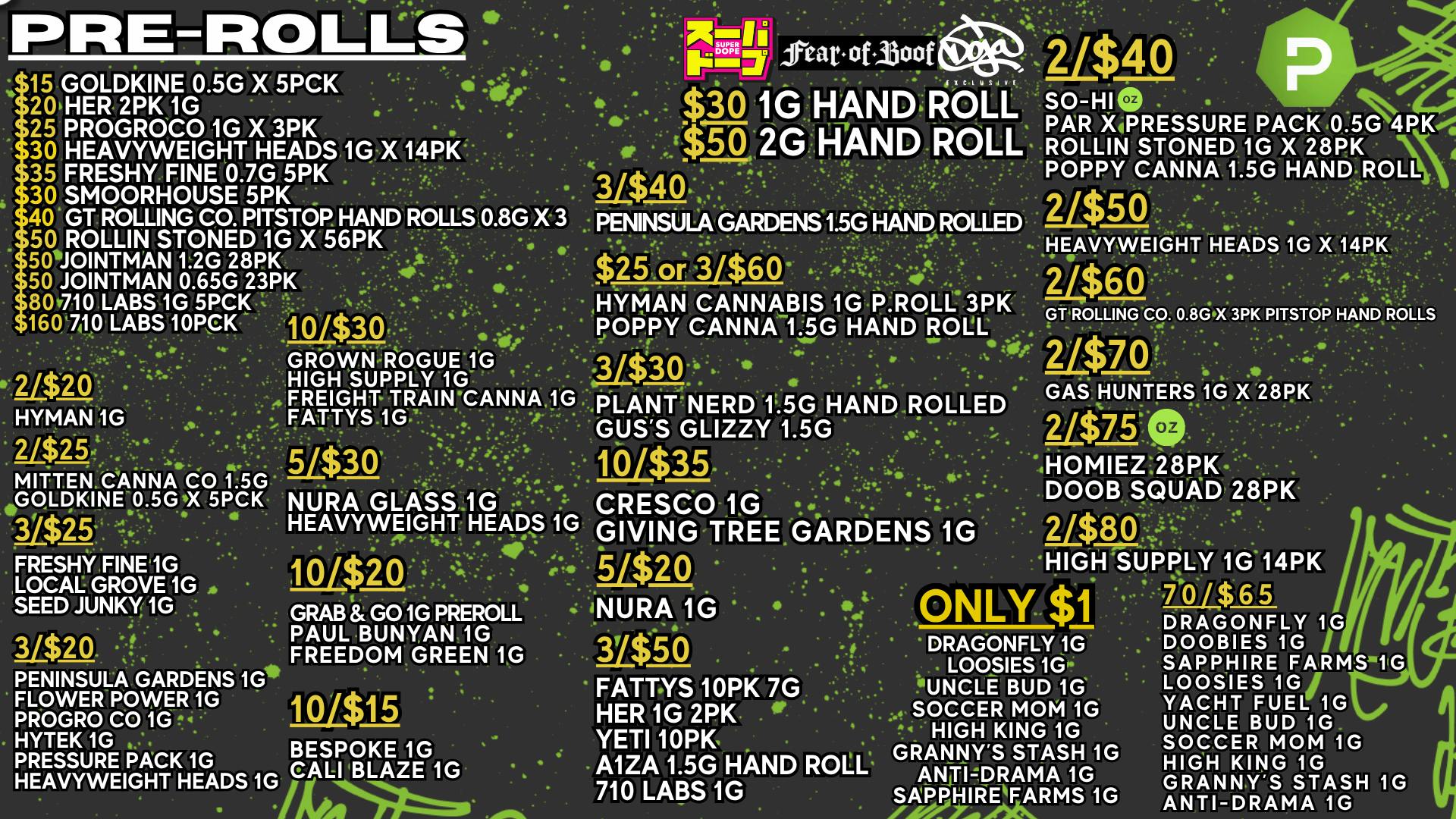 PUFF New Buffalo - RECREATION 21+ -NOW OPEN! BEST PREROLL DEALS AROUND💨