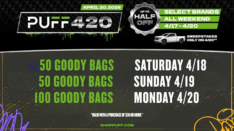 PUFF Center Line - OPEN NOW 🔥🔥COME GET YOUR GOODY BAG🔥🔥