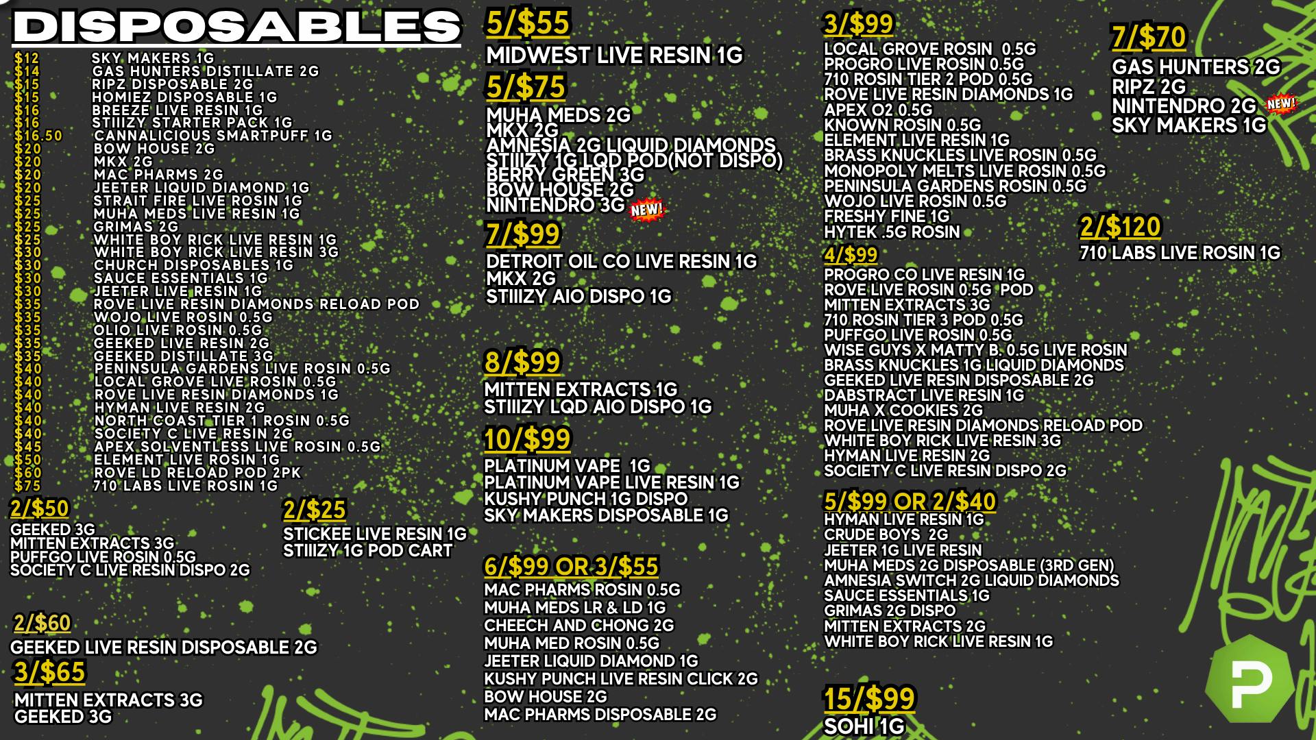 PUFF New Buffalo - RECREATION 21+ -NOW OPEN! LOWEST DISPOSABLE DEALS IN MICHIGAN!!!