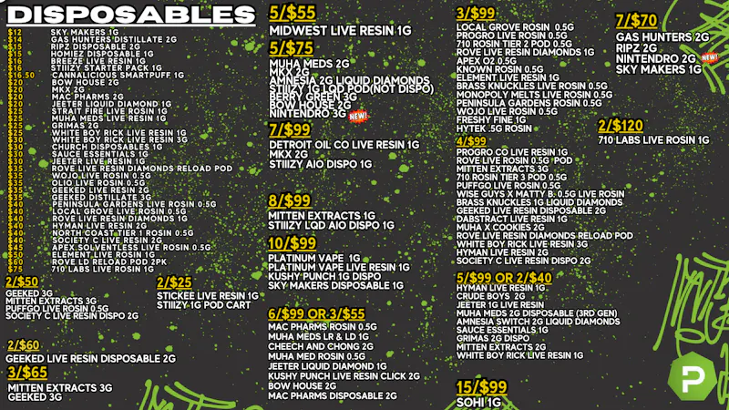 PUFF New Buffalo - RECREATION 21+ -NOW OPEN! LOWEST DISPOSABLE DEALS IN MICHIGAN!!!