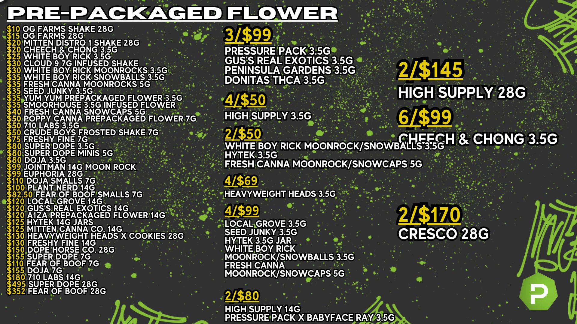 PUFF New Buffalo - RECREATION 21+ -NOW OPEN! !PREPACK DEALS!
