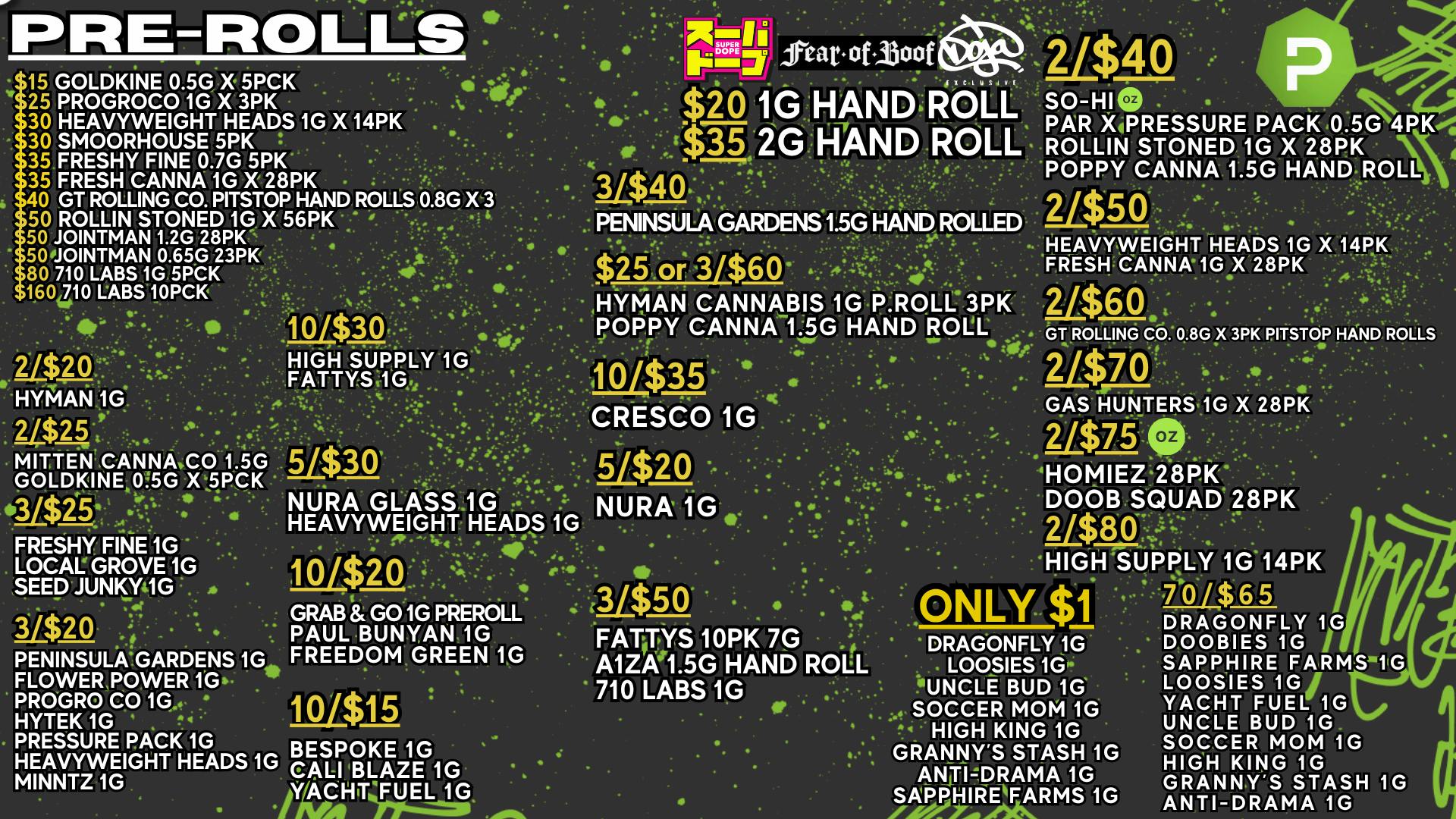 PUFF New Buffalo - RECREATION 21+ -NOW OPEN! BEST PREROLL DEALS AROUND💨