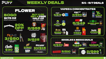 PUFF Bay City - RECREATIONAL 21+ 🔥🔥PUFF'S WEEKLY DEALS🔥🔥