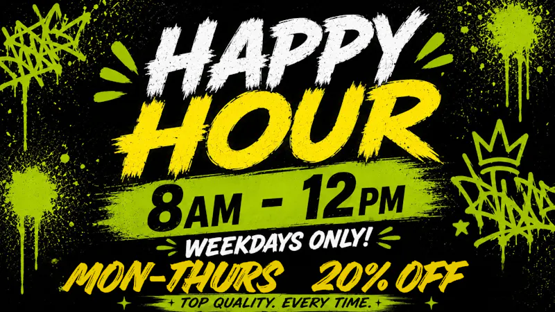 PUFF Sturgis - RECREATIONAL 21+ 🎉HAPPY HOUR 8AM-12PM, 20% OFF!!!