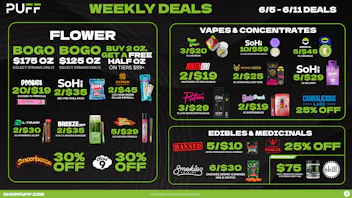 PUFF Bay City - RECREATIONAL 21+ 🔥🔥PUFF'S WEEKLY DEALS🔥🔥