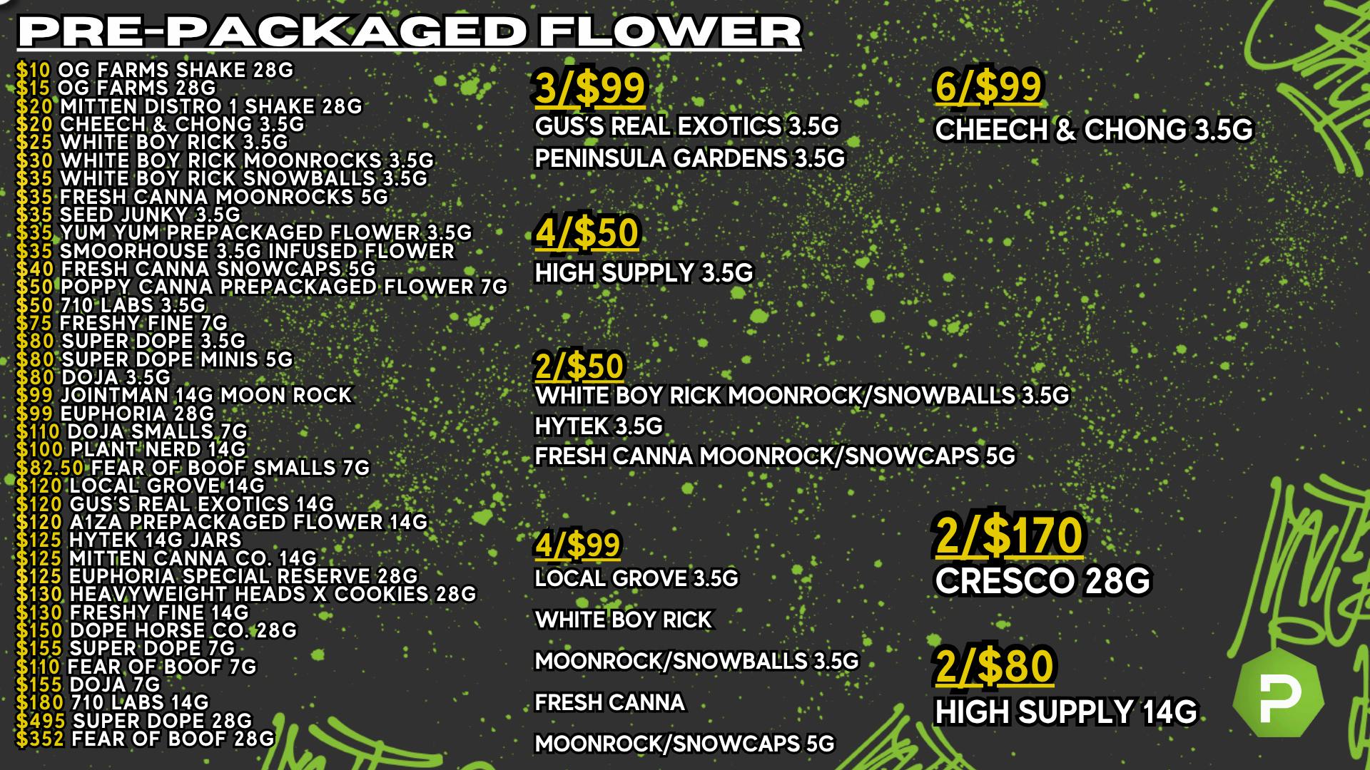PUFF New Buffalo - RECREATION 21+ -NOW OPEN! !PREPACK DEALS!