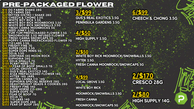 PUFF New Buffalo - RECREATION 21+ -NOW OPEN! !PREPACK DEALS!