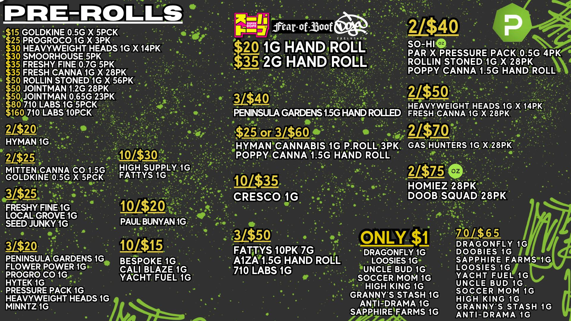 PUFF New Buffalo - RECREATION 21+ -NOW OPEN! BEST PREROLL DEALS AROUND💨