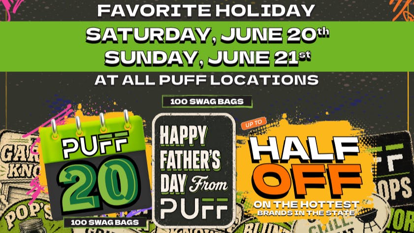 PUFF Oscoda - RECREATIONAL 21+ Puff20 is Back Again!