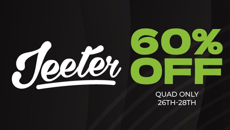 PUFF Madison Heights - Recreational 21+ JEETER QUAD 60% OFF JUNE 26-28