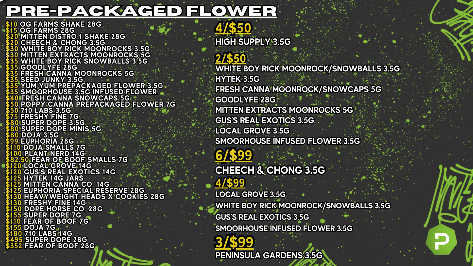 PUFF New Buffalo - RECREATION 21+ -NOW OPEN! !PREPACK DEALS!