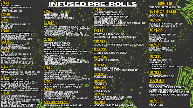 PUFF New Buffalo - RECREATION 21+ -NOW OPEN! 🔥INFUSED PREROLL DEALS!!!!!🔥