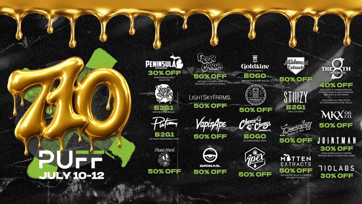 PUFF Kalamazoo - RECREATIONAL 21+ 🐝🍯Puff Kalamazoo 710 Specials! 🍯🐝