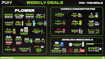 PUFF Bay City - RECREATIONAL 21+ 🌿🔥PUFFS WEEKLY DEALS 7/10-7/16🔥🌿