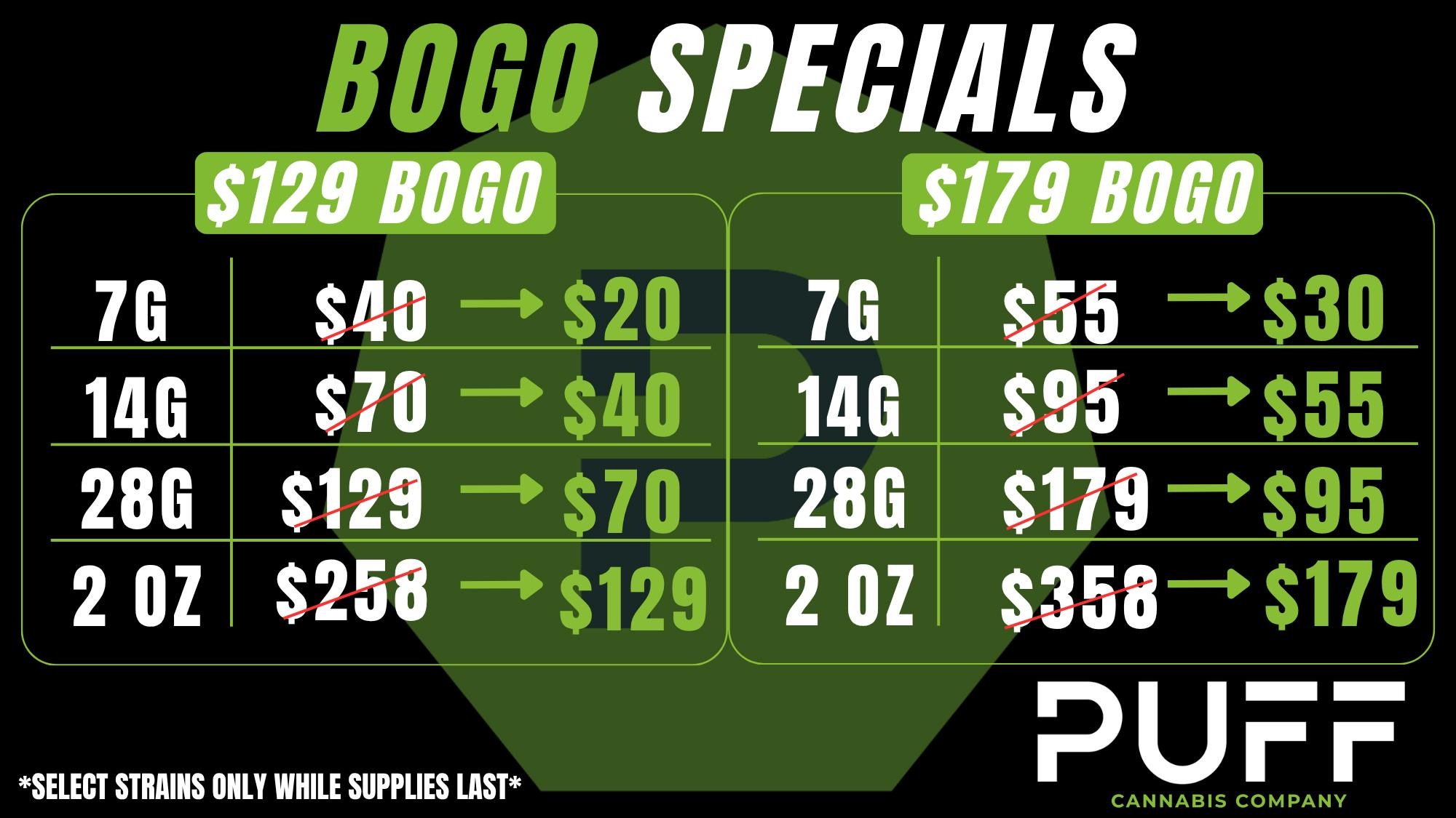 PUFF Madison Heights - Recreational 21+ 🔥BULK FLOWER BOGO! PUFF MADISON HEIGHTS🔥
