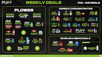 PUFF Bay City - RECREATIONAL 21+ 🌿🔥PUFFS WEEKLY DEALS 7/31-8/6🔥🌿