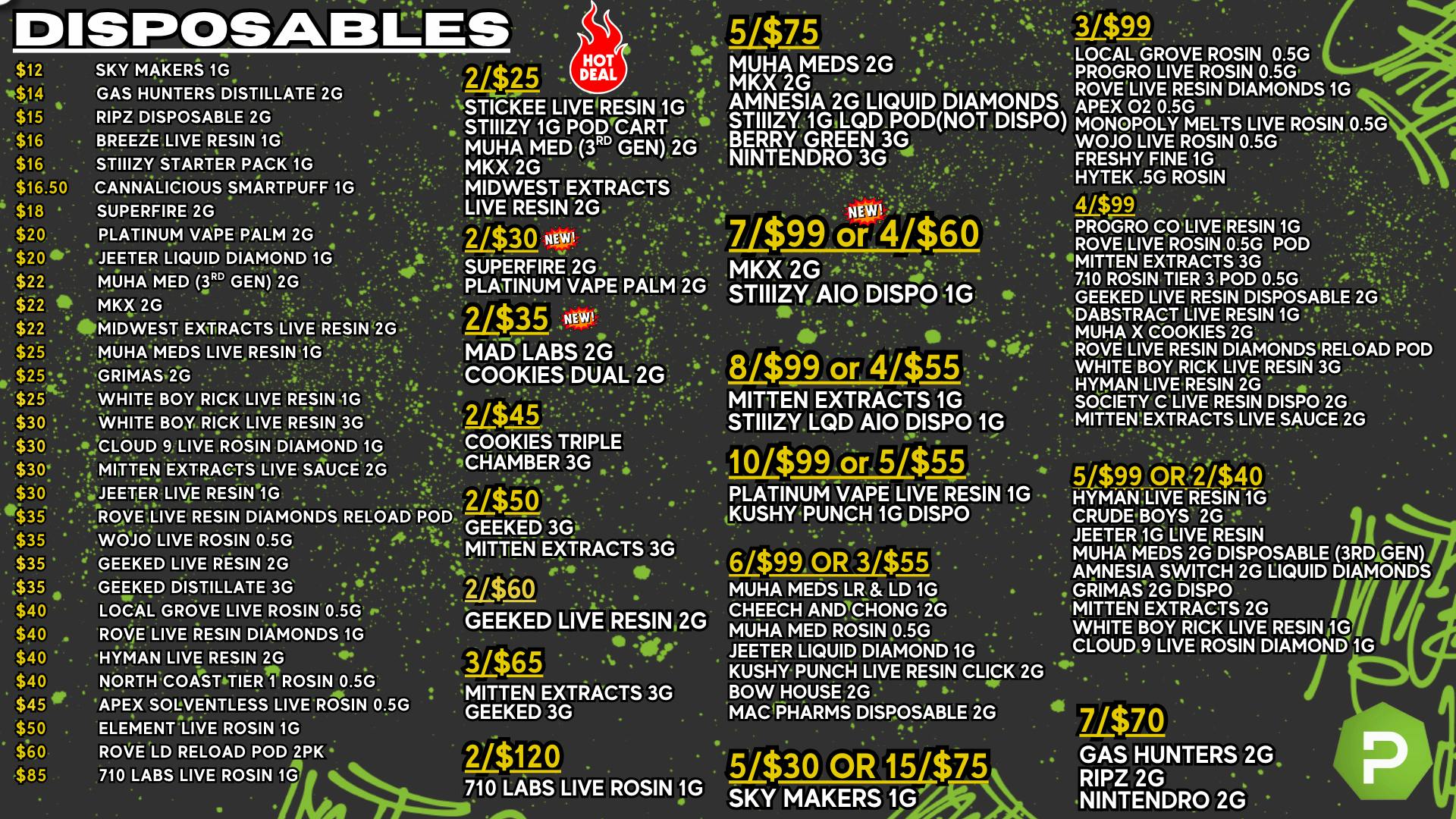 PUFF New Buffalo - RECREATION 21+ -NOW OPEN! LOWEST DISPOSABLE DEALS IN MICHIGAN!!!