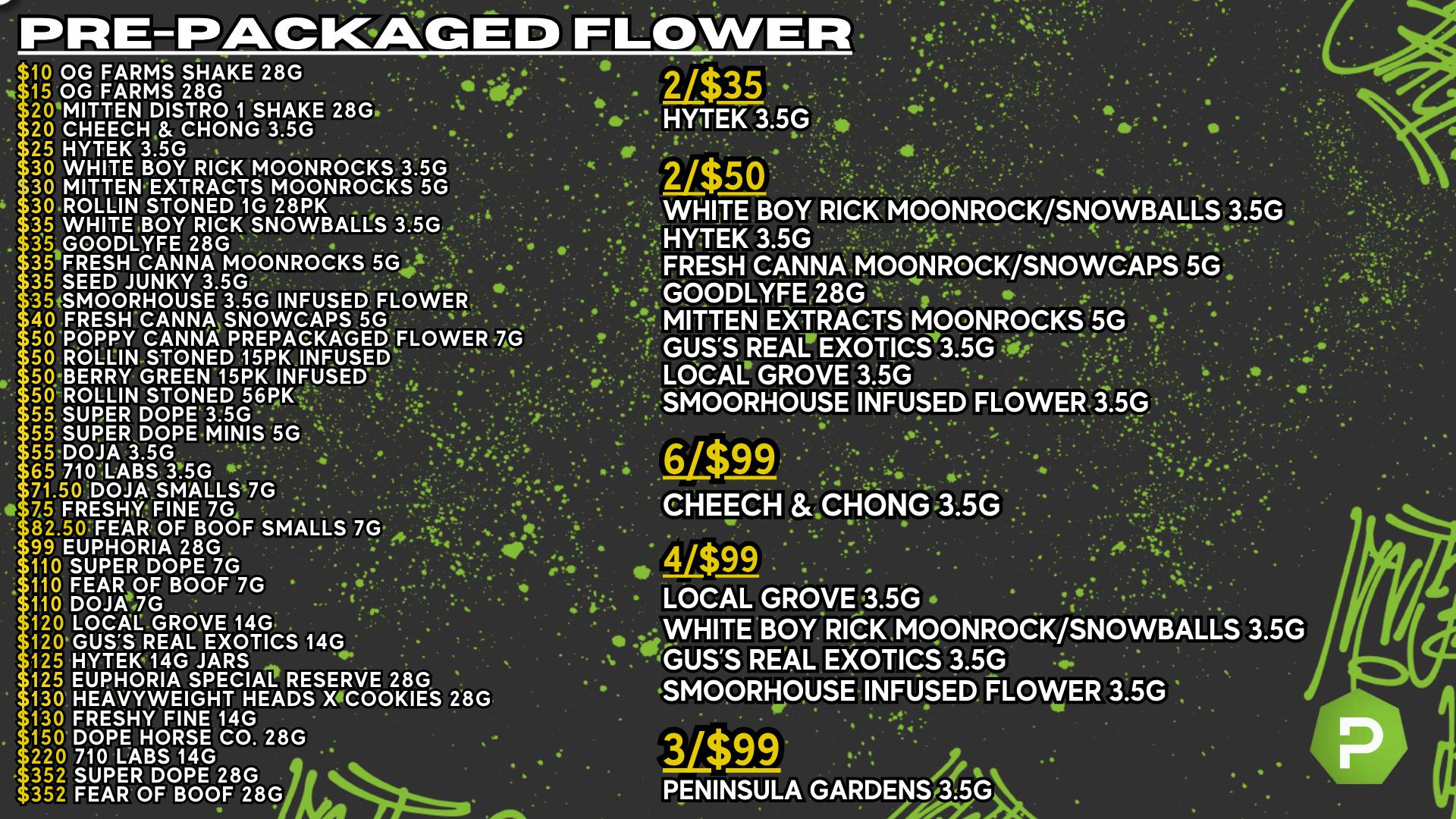 PUFF New Buffalo - RECREATION 21+ -NOW OPEN! !PREPACK DEALS!
