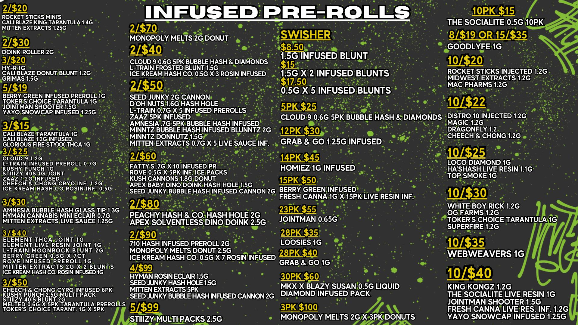 PUFF New Buffalo - RECREATION 21+ -NOW OPEN! 🔥INFUSED PREROLL DEALS!!!!!🔥