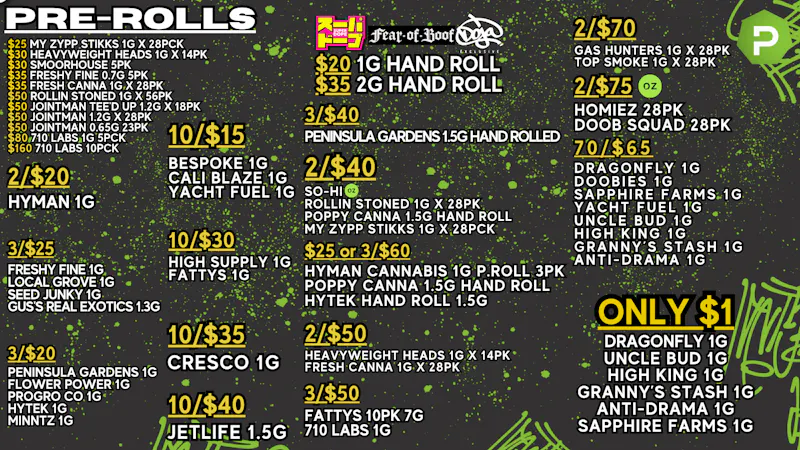 PUFF New Buffalo - RECREATION 21+ -NOW OPEN! BEST PREROLL DEALS AROUND💨
