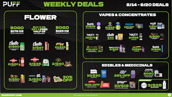 PUFF Bay City - RECREATIONAL 21+ 🔥🔥PUFF'S WEEKLY DEALS 8/14-8/20🔥🔥