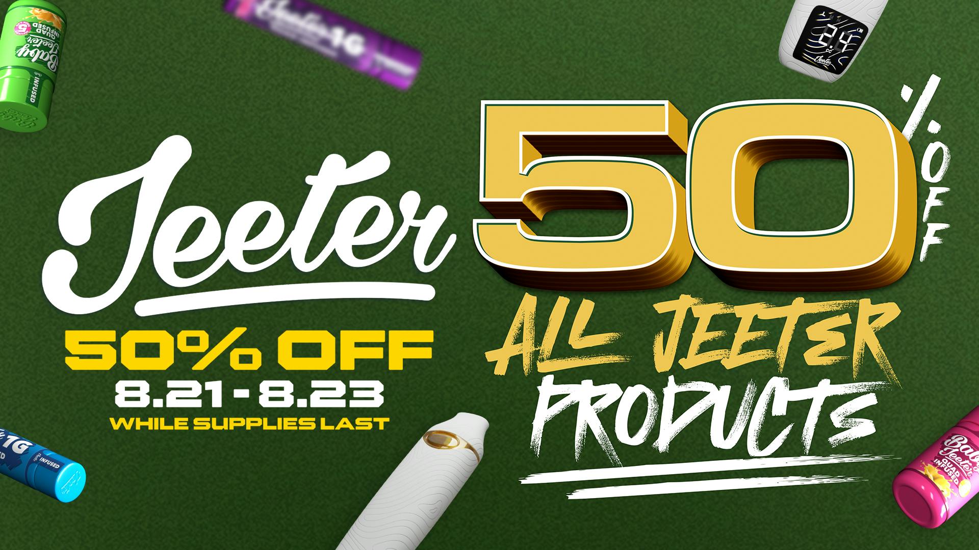 PUFF Traverse City - RECREATIONAL 21+ JEETER SALE!!!!!