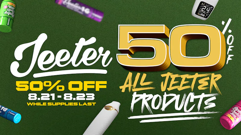 PUFF Traverse City - RECREATIONAL 21+ JEETER SALE!!!!!